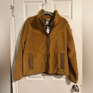 L.L. Bean Tan Utility Jacket